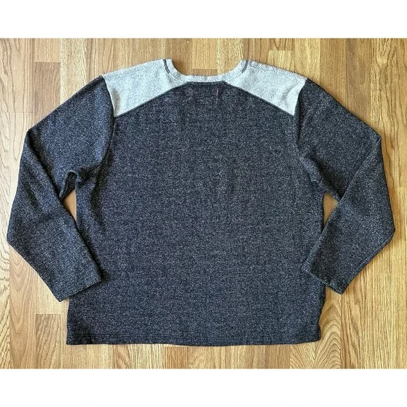 Tommy Bahama Men's Longsleeve Fleece Sweatshirt Gray Speckle XXL Cotton Blend - Picture 2 of 5